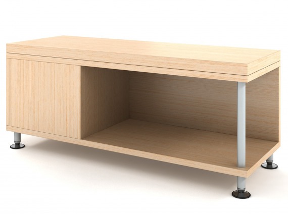 Sidewalk Storage and Tables by Coalesse